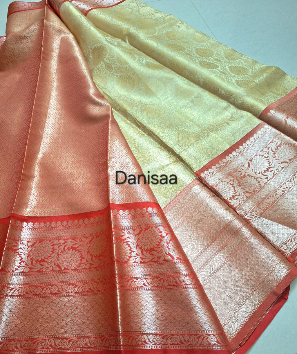 Saree+Aari blouse combo