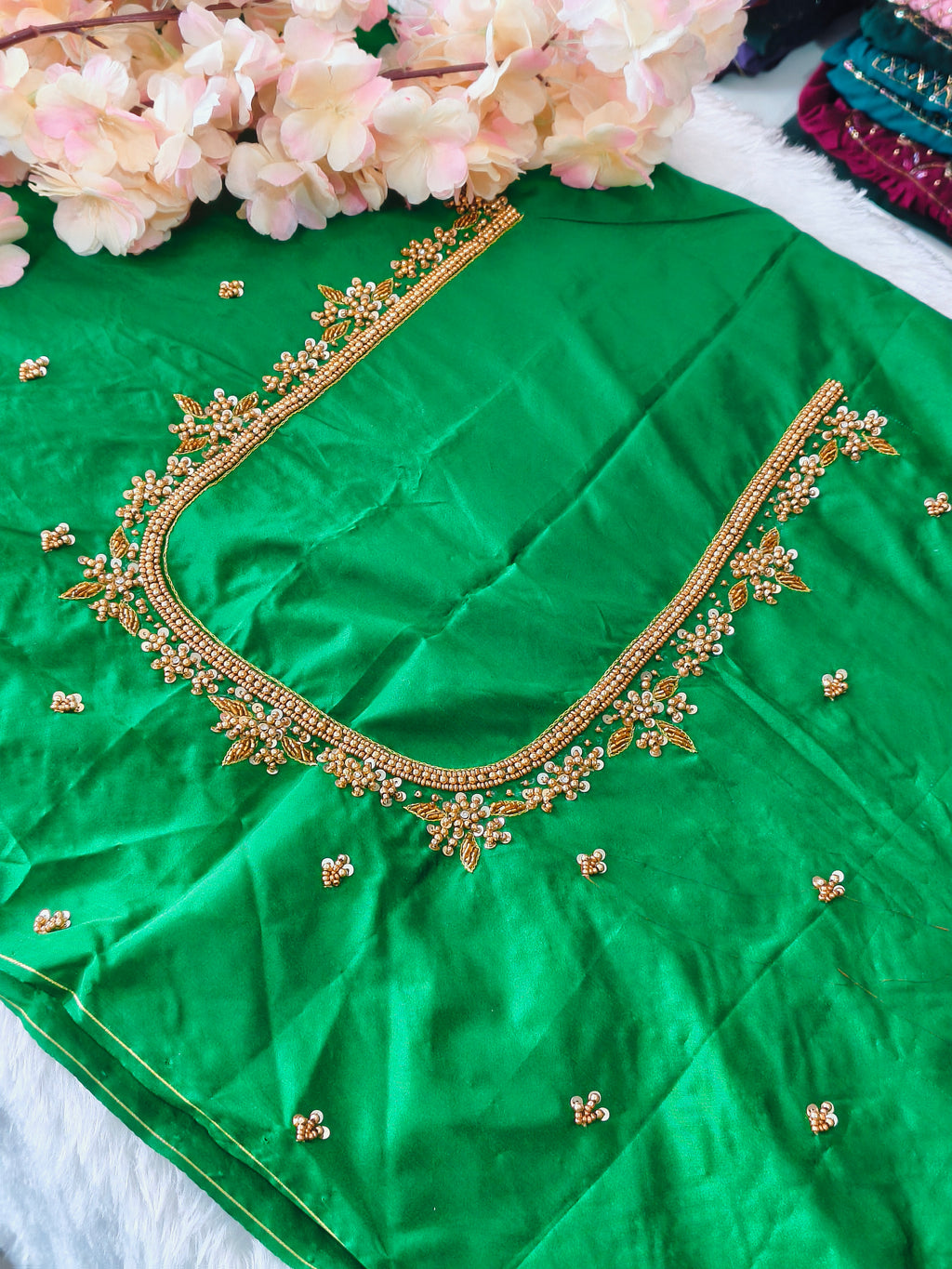 Heavy Bridal Aari Blouse