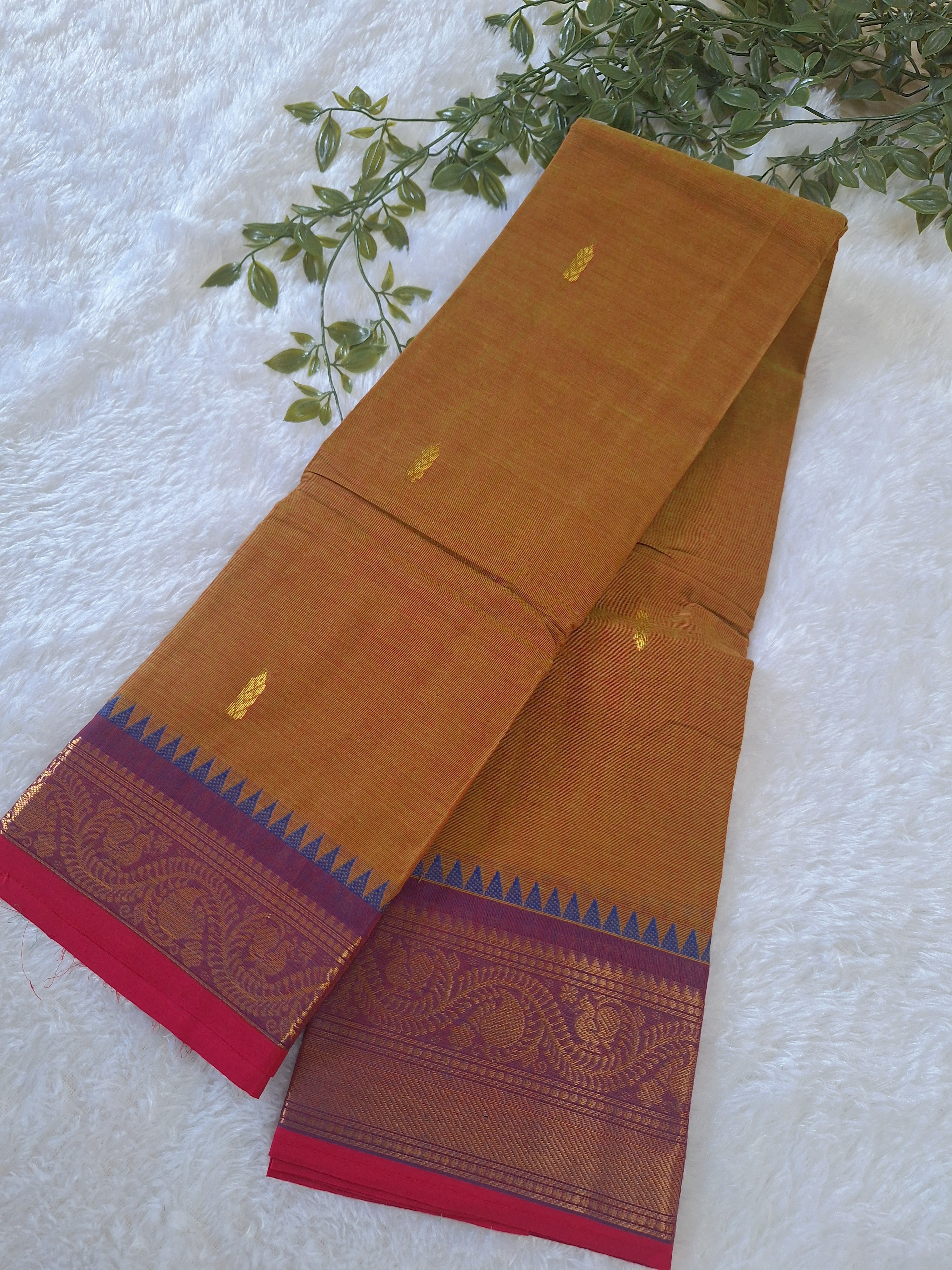 Handloom Chettinad Cotton with Blouse