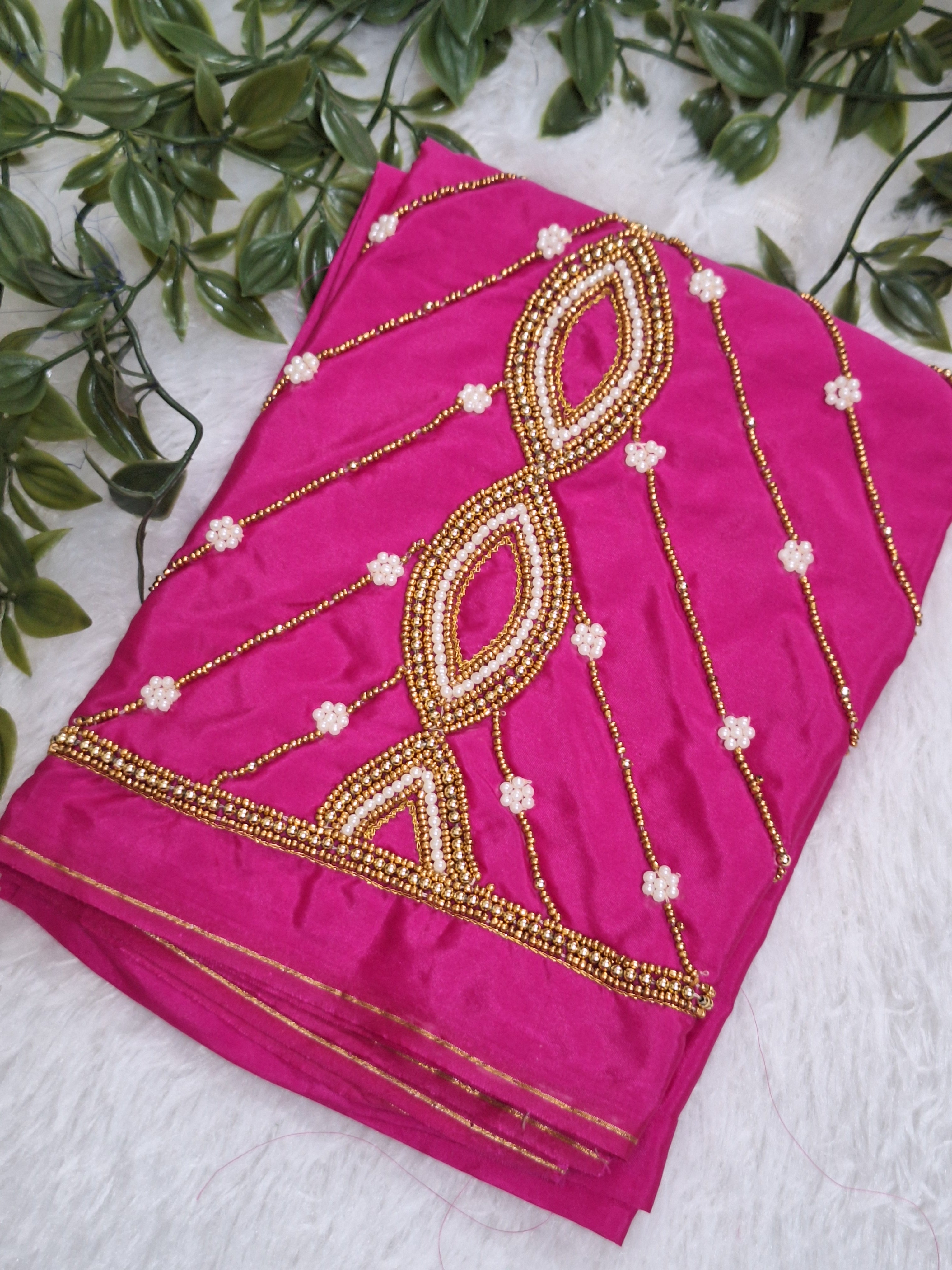Cut work Aari blouse