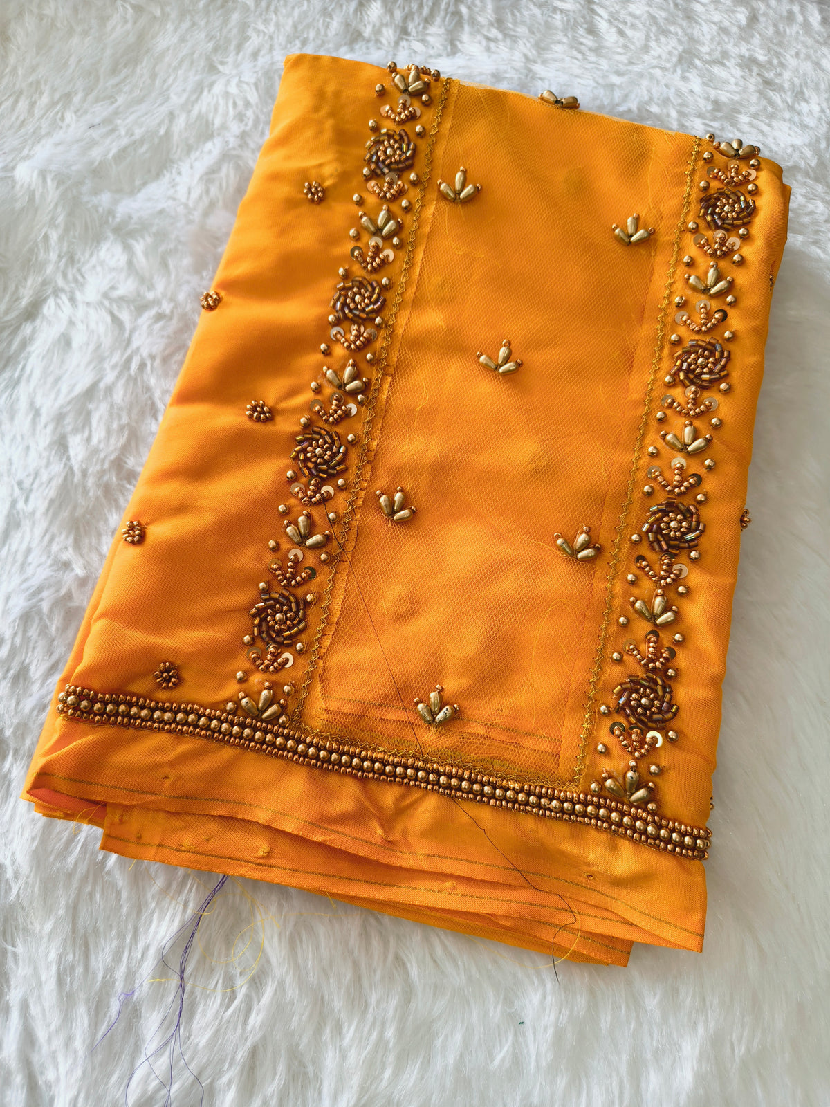 Netted Aari Work Blouse