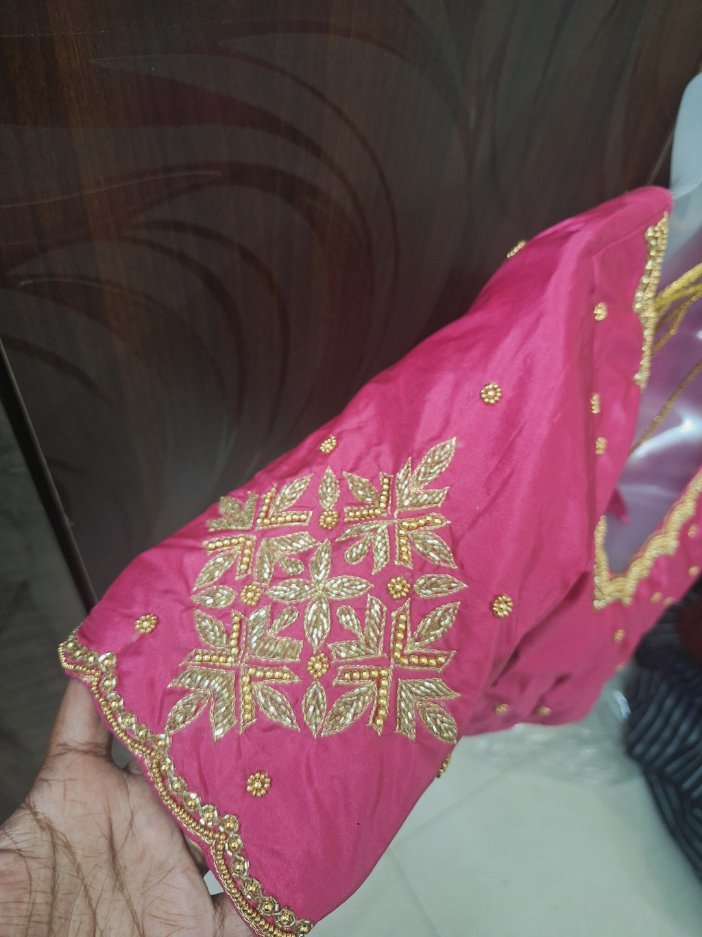 Stitched Aari work blouse