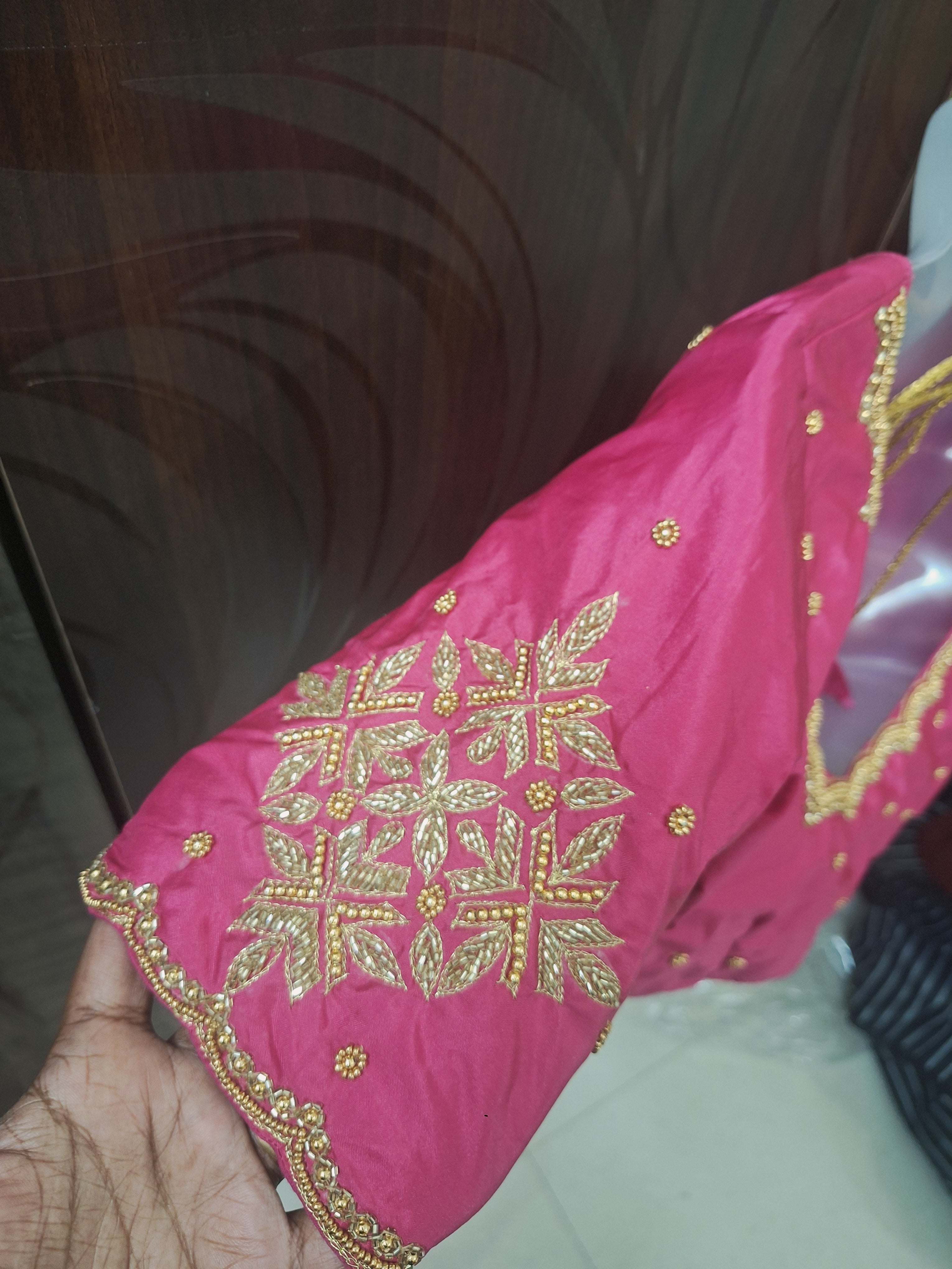 Stitched Aari work blouse
