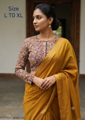 Streachable Kalamkari Full sleeves Blouse