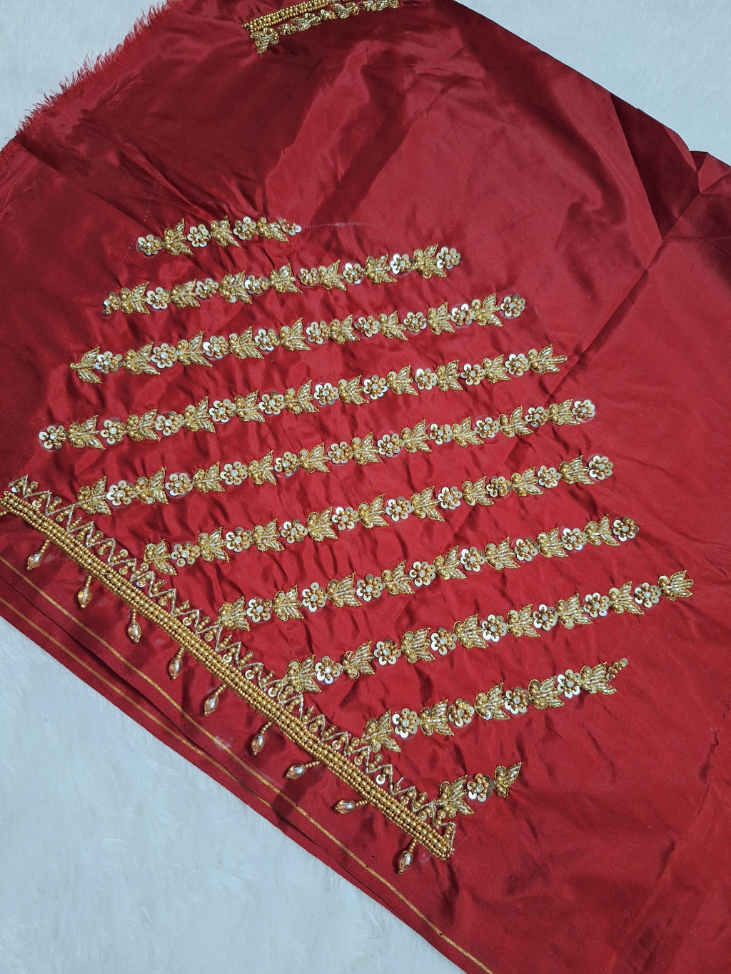 Bridal aari work blouse