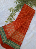 Soft mul cotton saree