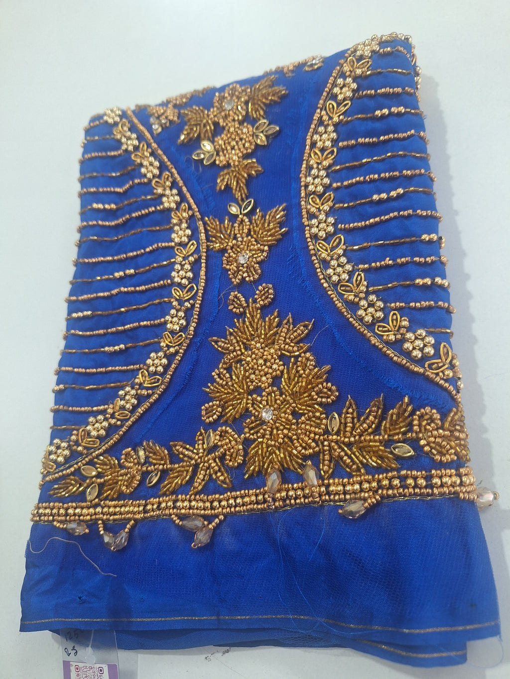 Sand Clock netted Aari blouse