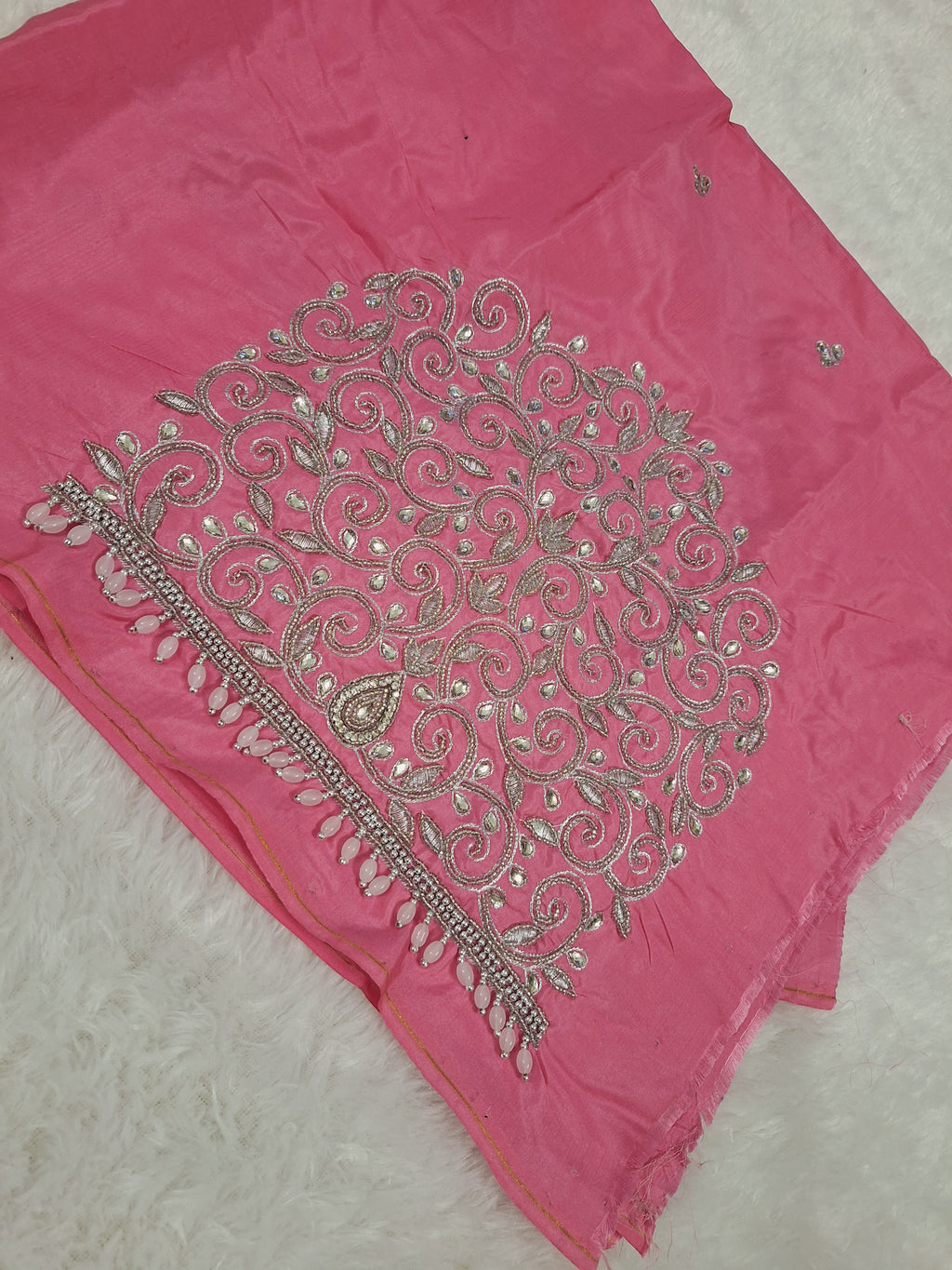 Bridal aari work blouse