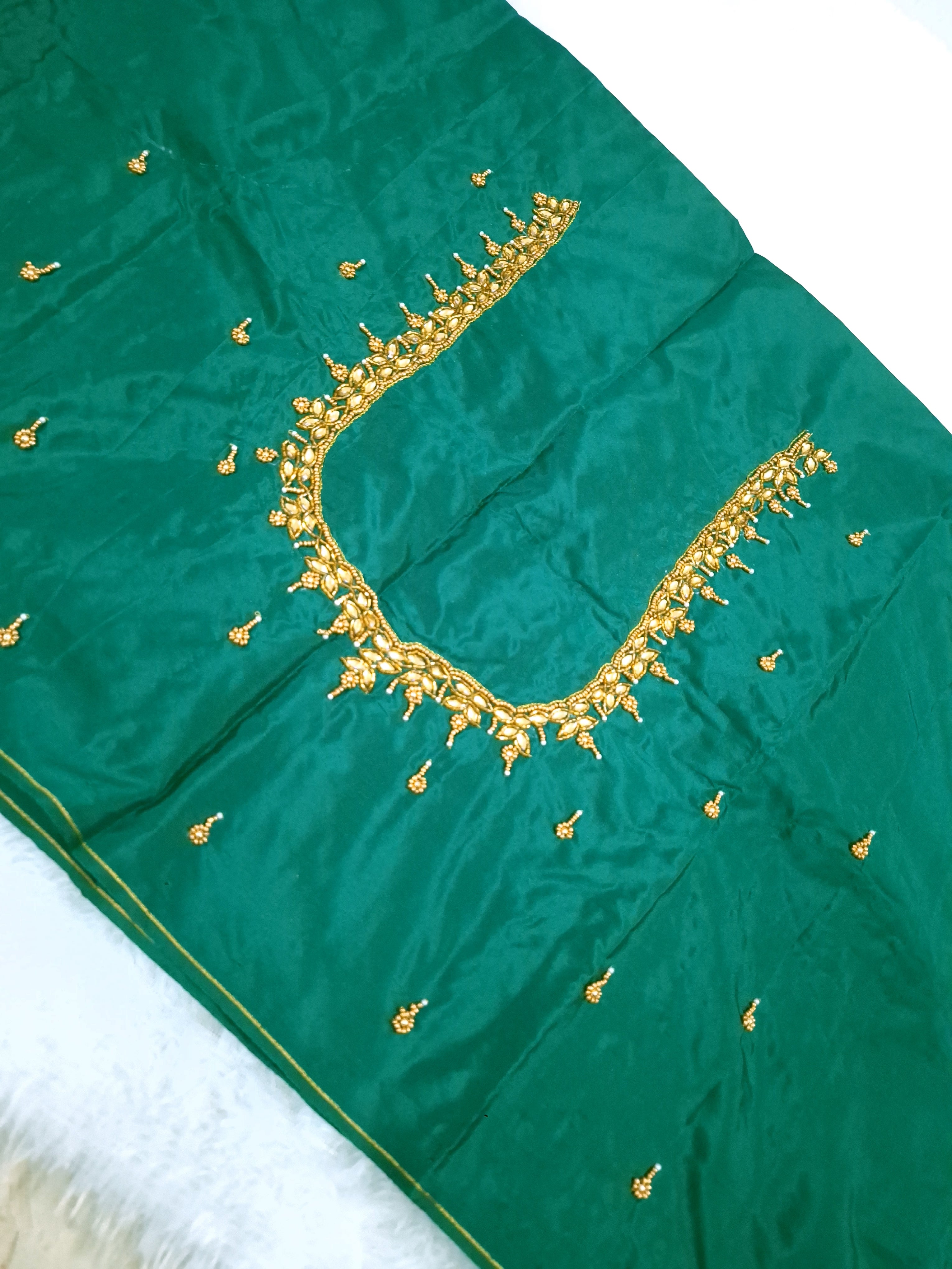 Semi bridal aari blouse