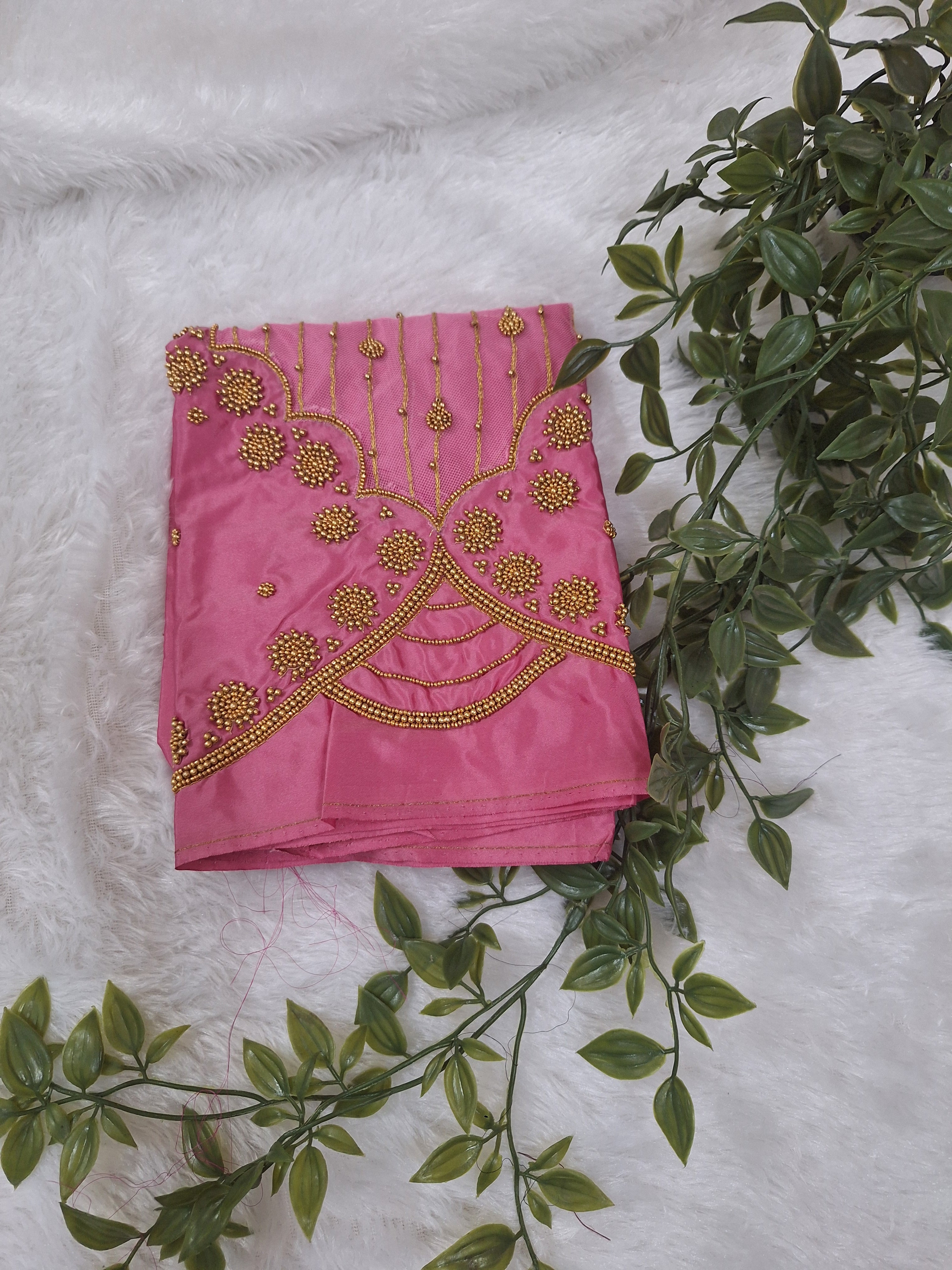 Netted bridal blouse