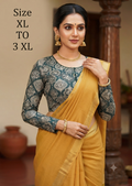 Streachable Kalamkari Full sleeves Blouse with Hook