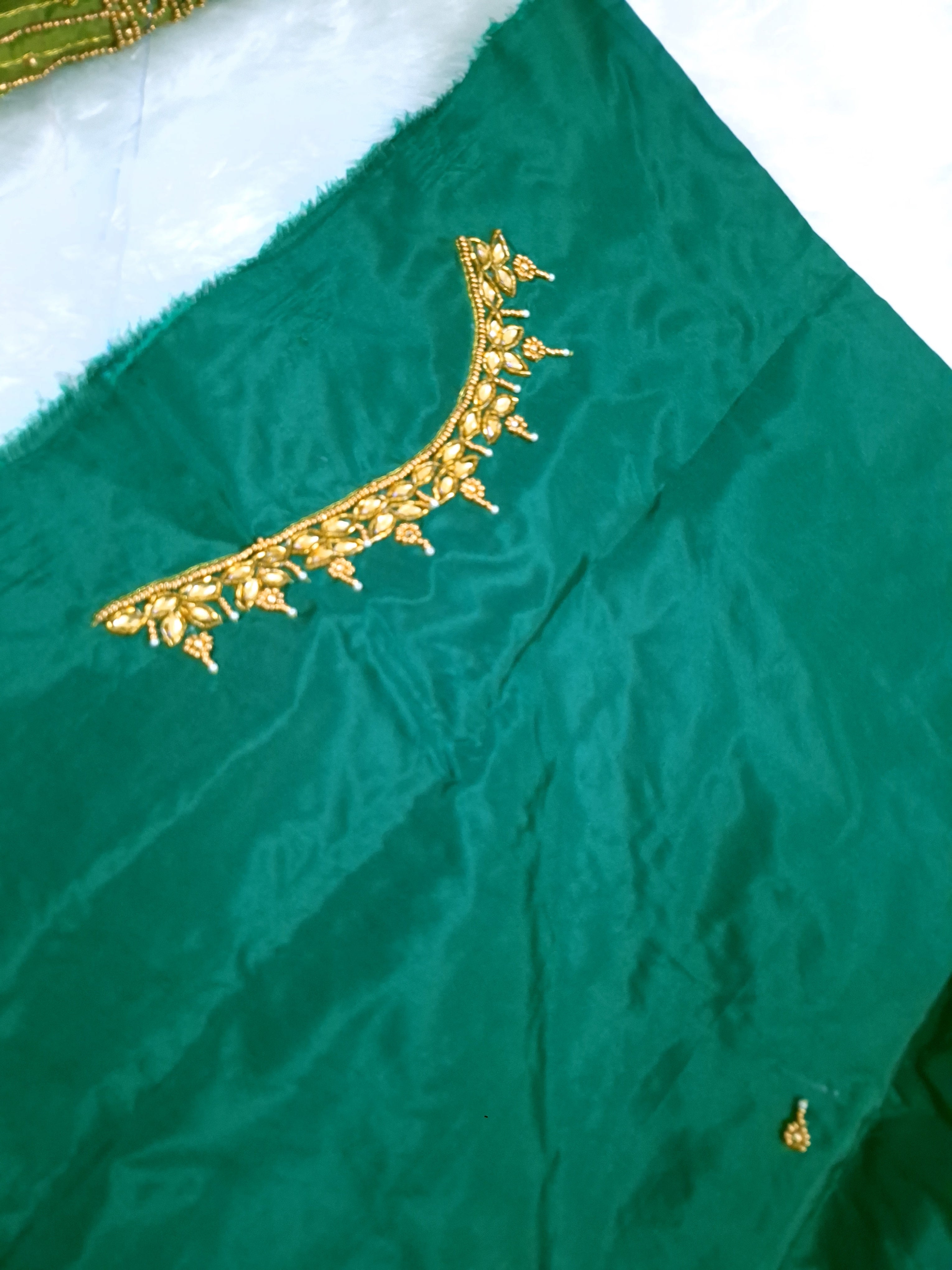 Semi bridal aari blouse
