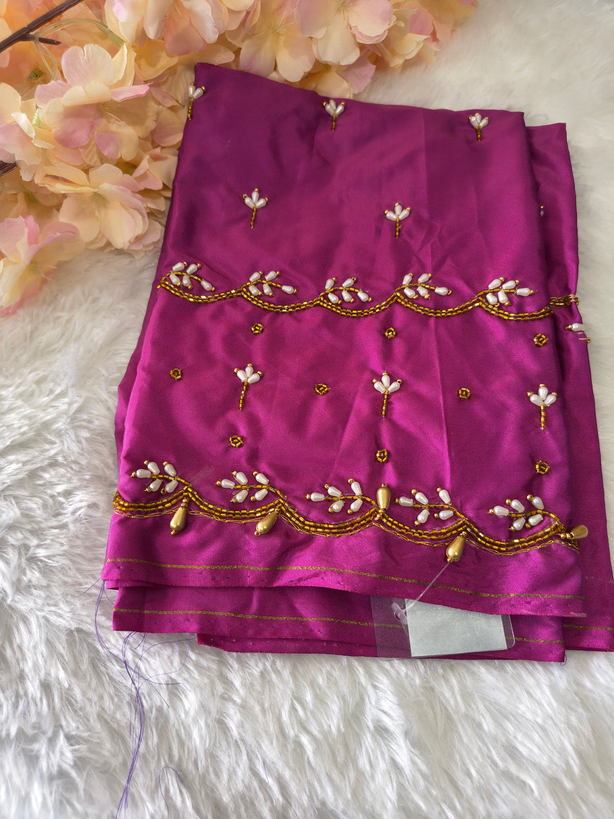 Semi Bridal Aari work Blouse