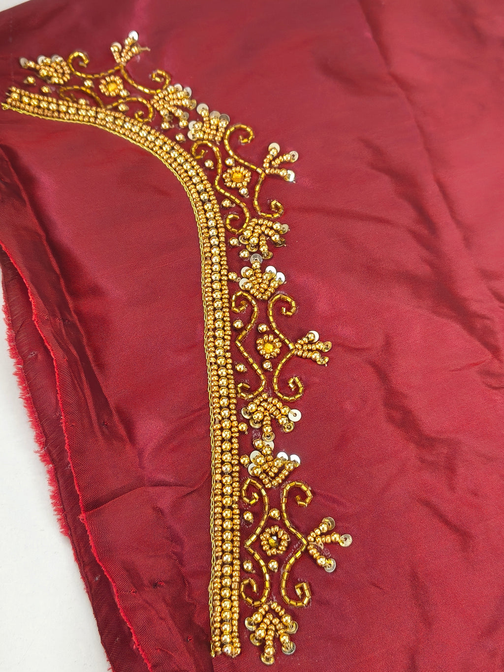 Heavy bridal Aari work Blouse