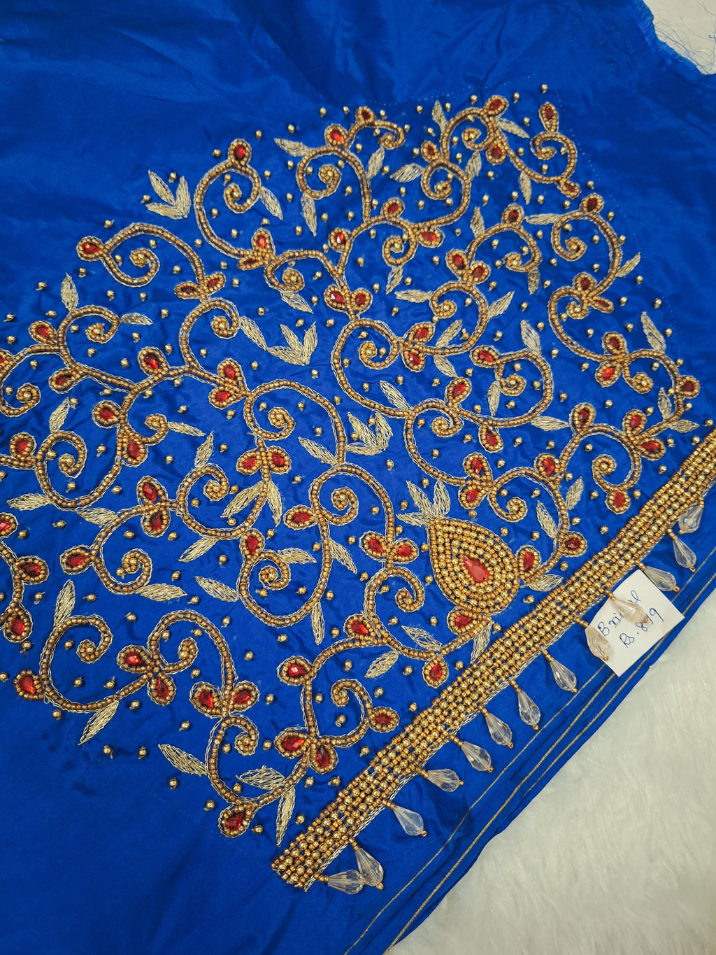 Bridal aari work blouse