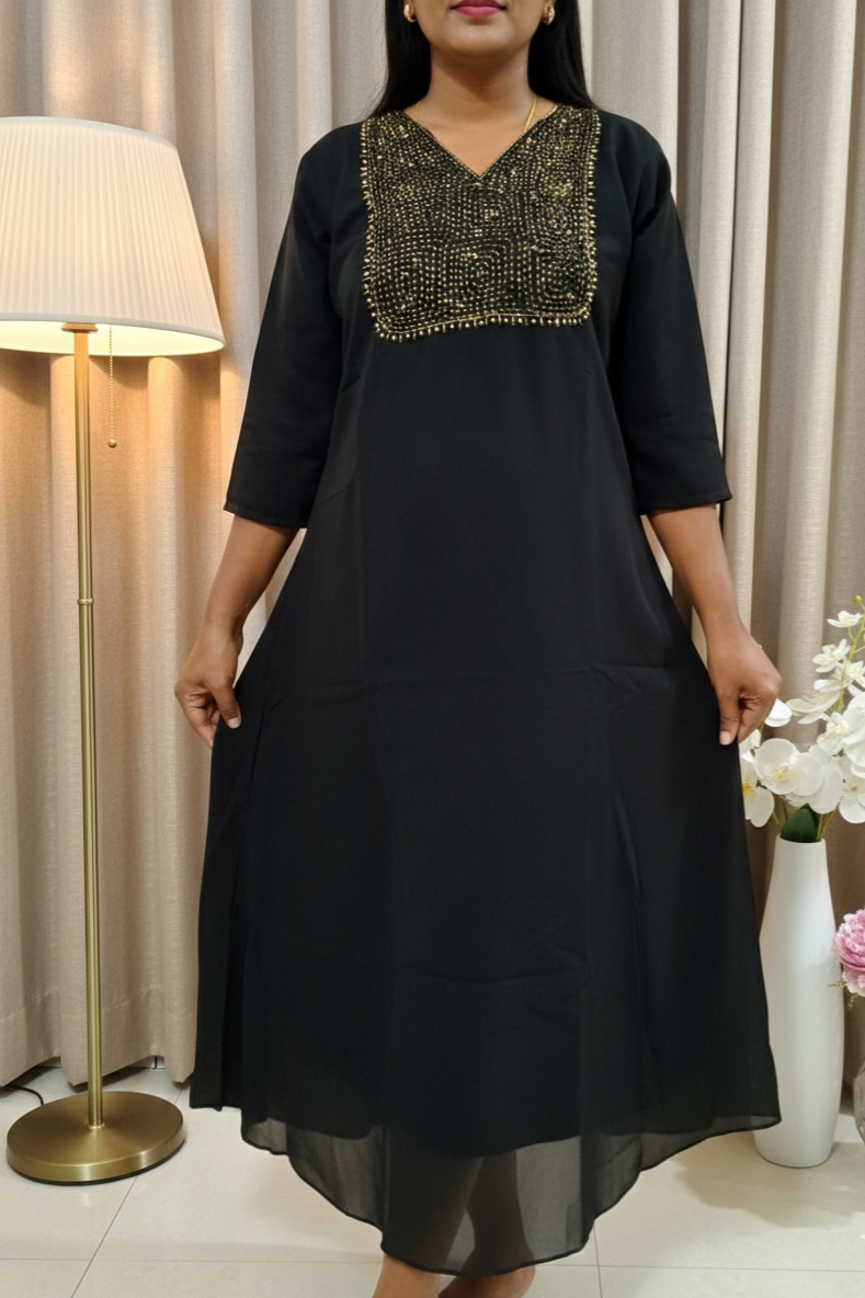 A-line Georgette Kurtis