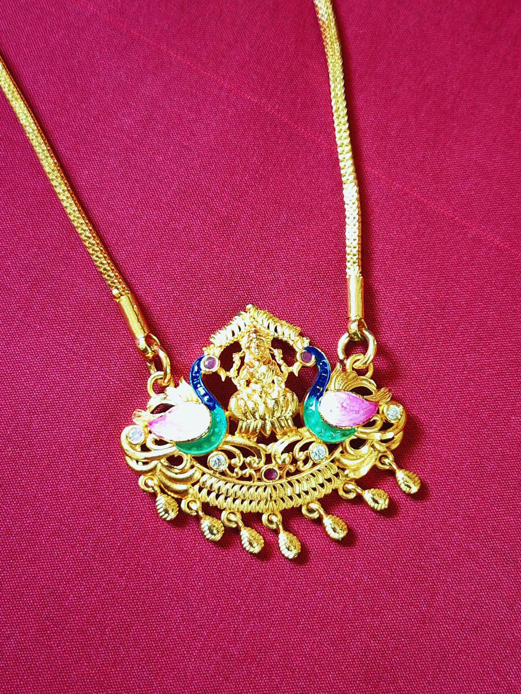 24 inches Enamel Dollar chain