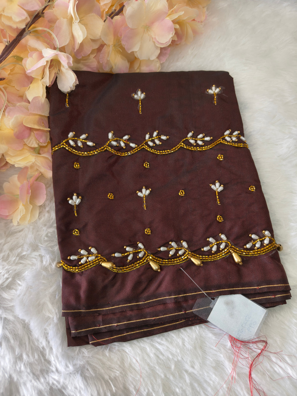 Semi Bridal Aari work Blouse