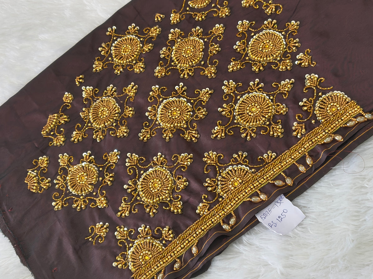 Heavy bridal Aari work Blouse