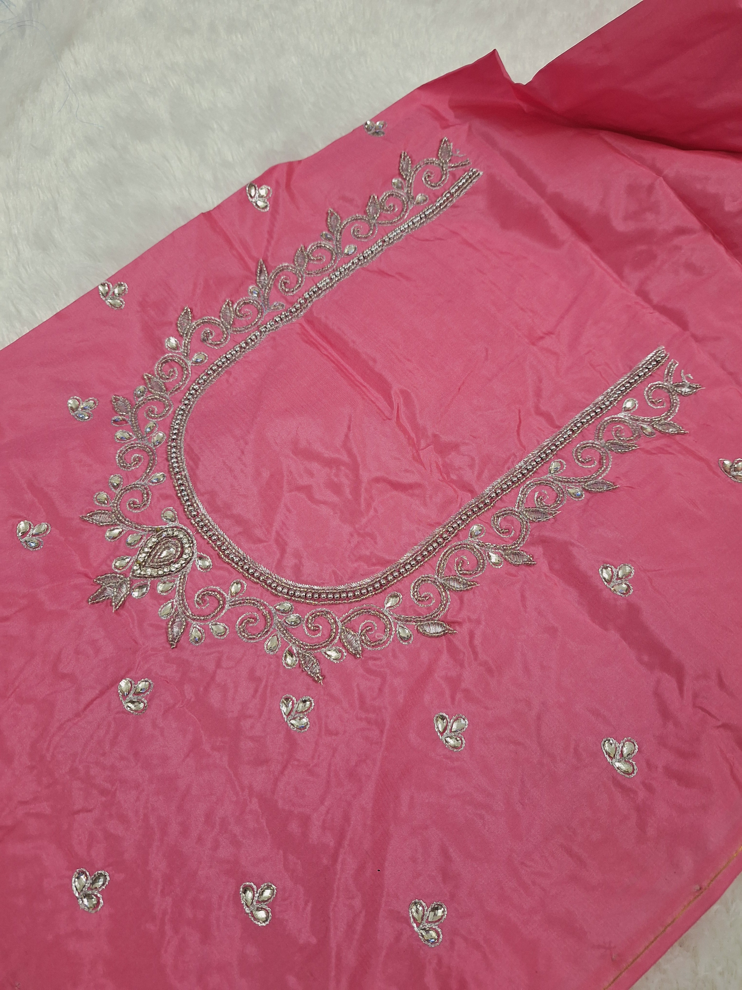 Bridal aari work blouse