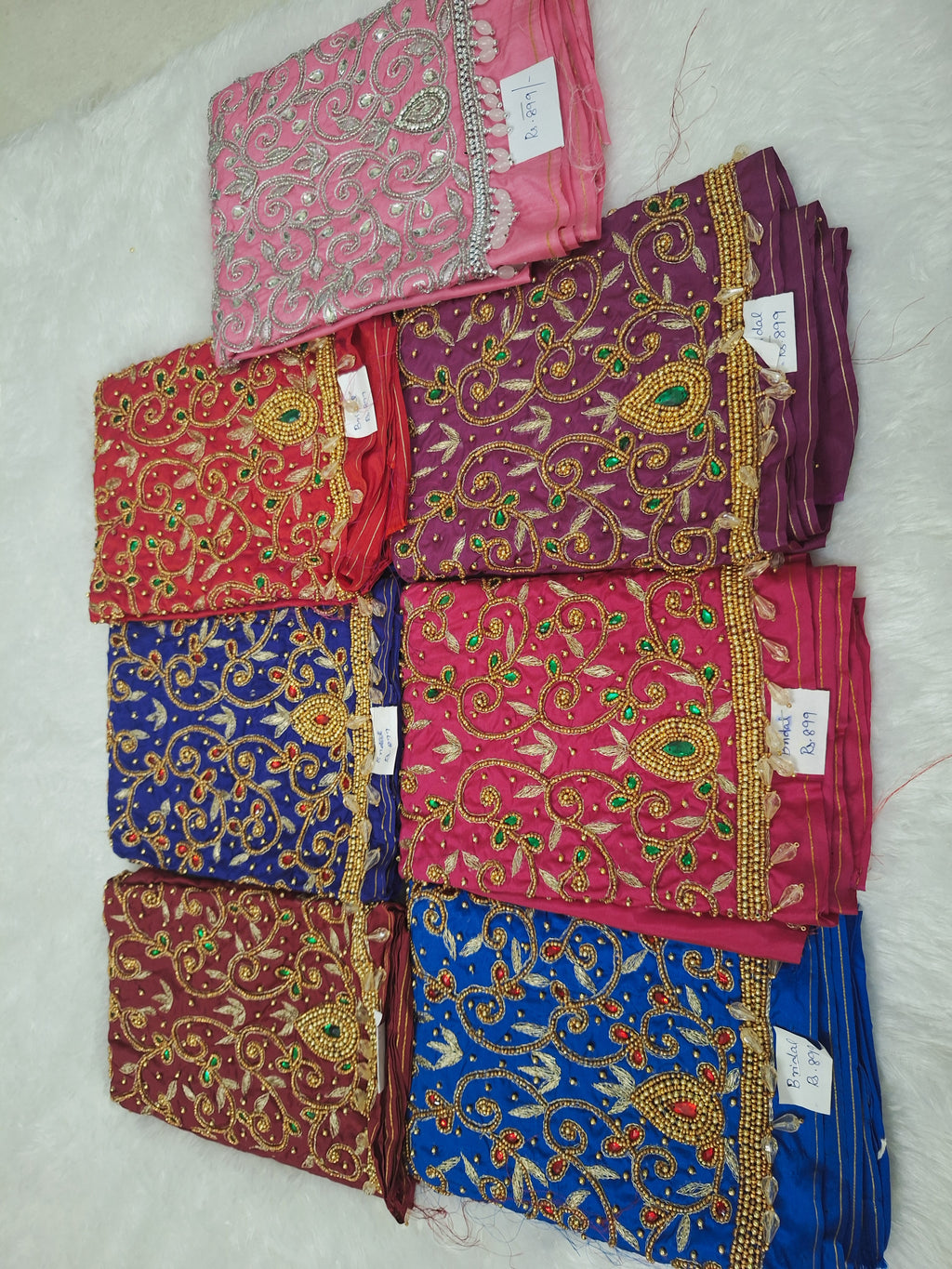 Bridal aari work blouse