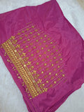 1.25 mtr Netted aari work blouse