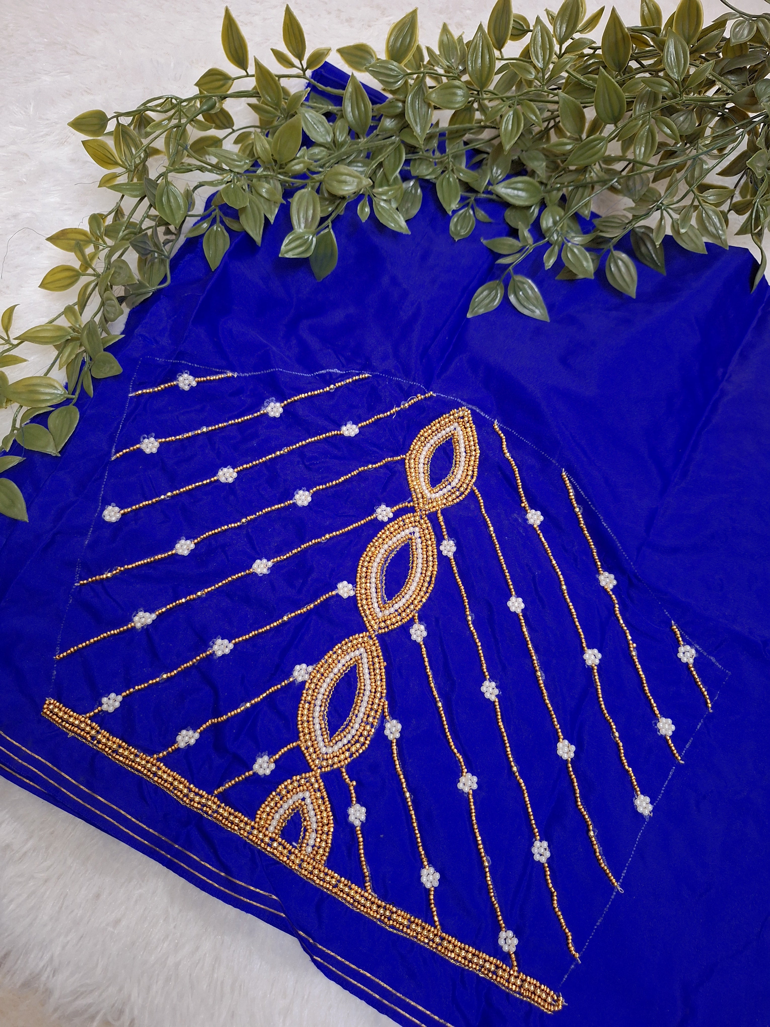 Cut work Aari blouse