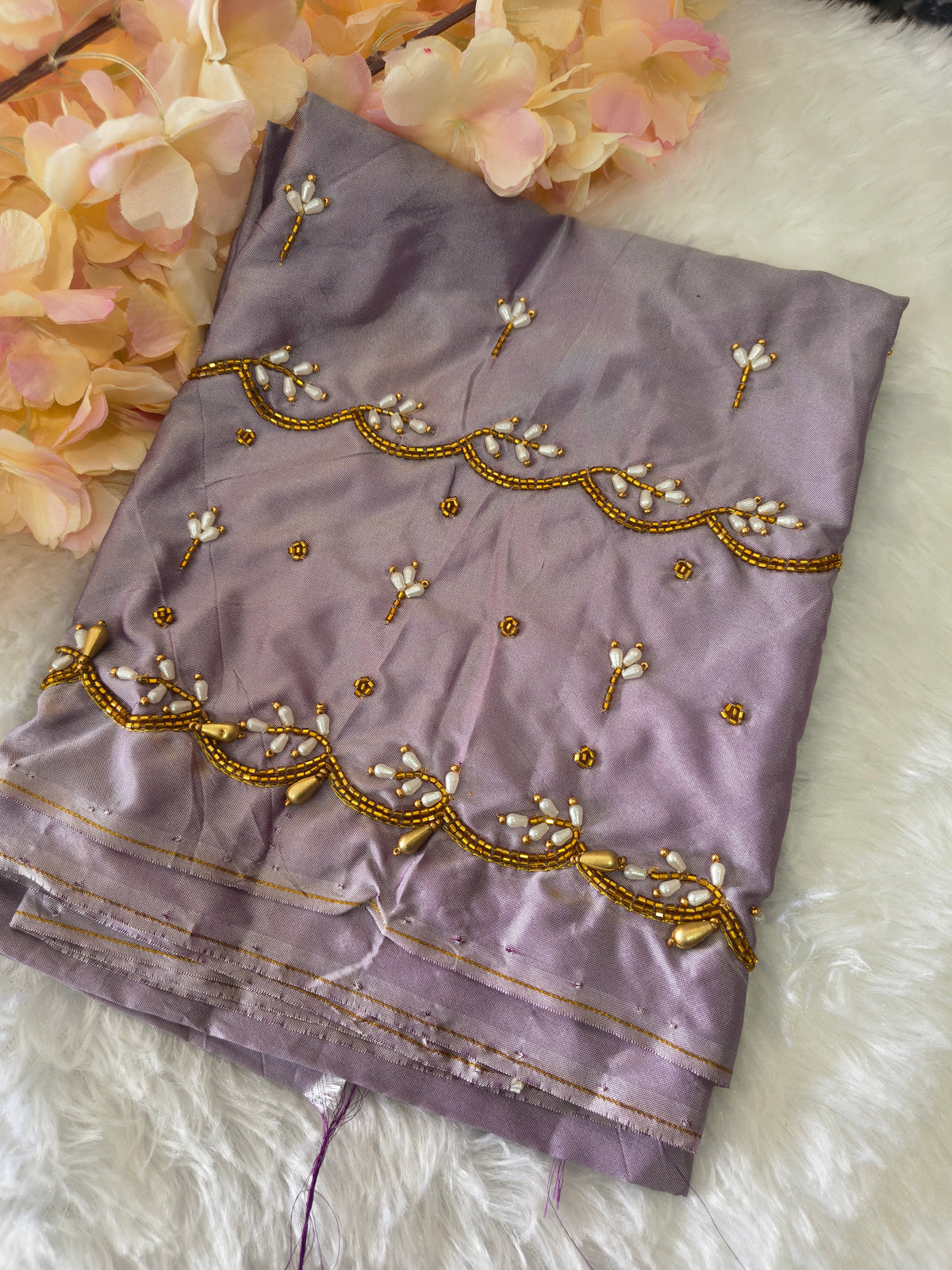 Semi Bridal Aari work Blouse