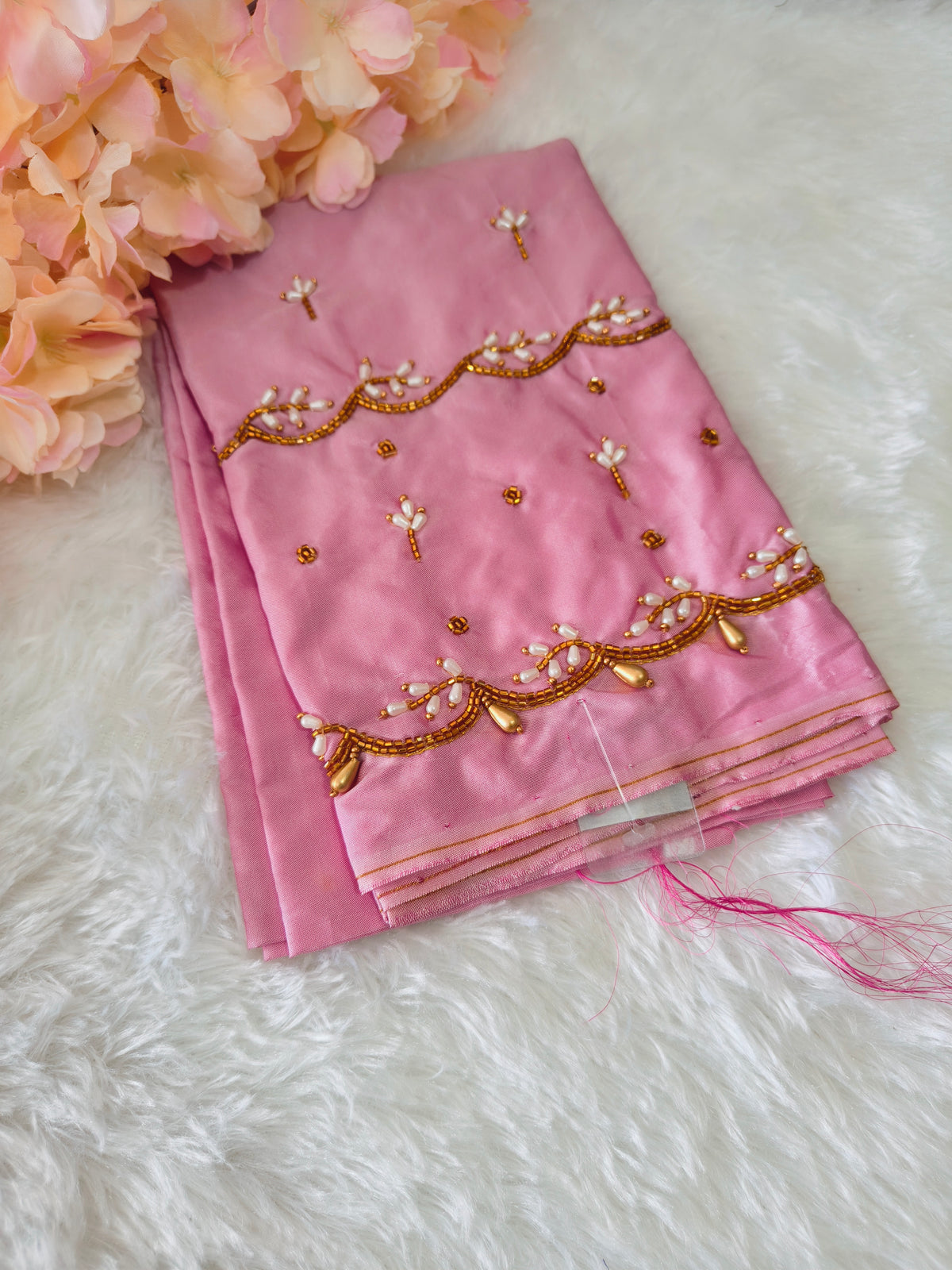 Semi Bridal Aari work Blouse