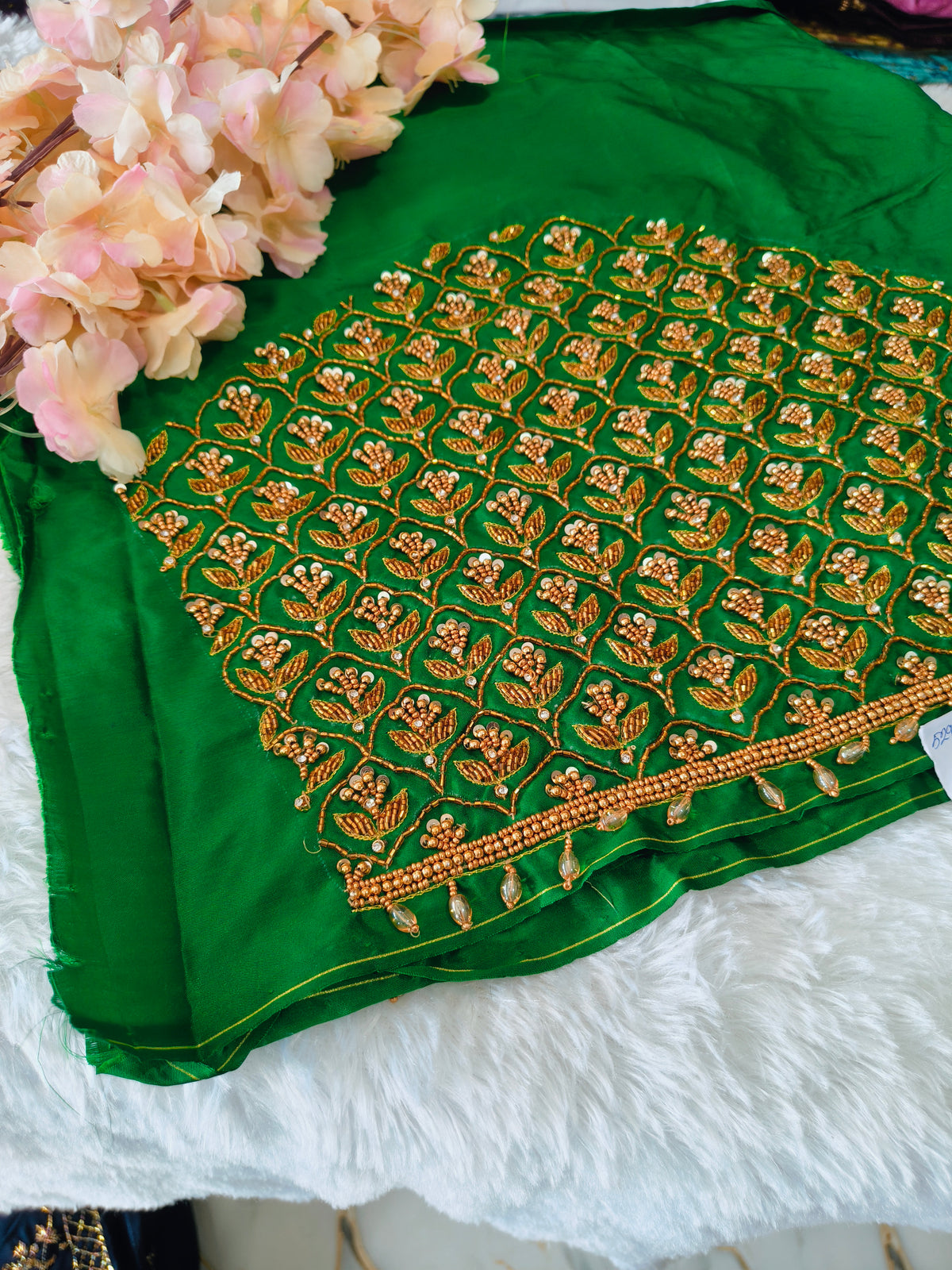 Heavy Bridal Aari Blouse