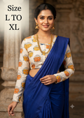 Streachable Kalamkari Full sleeves Blouse