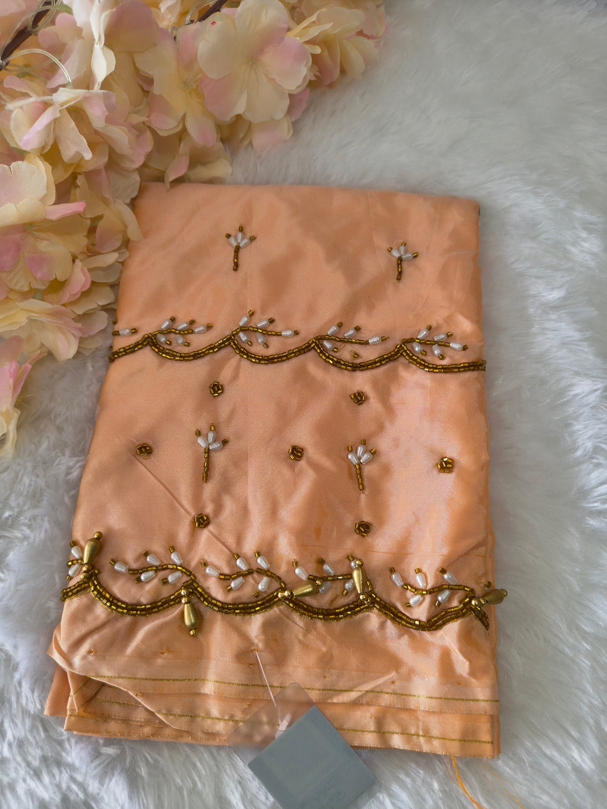 Semi Bridal Aari work Blouse