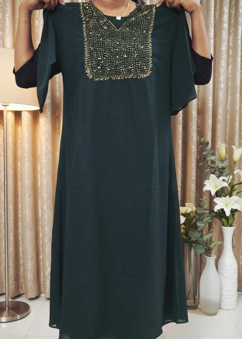 A-line Georgette Kurtis