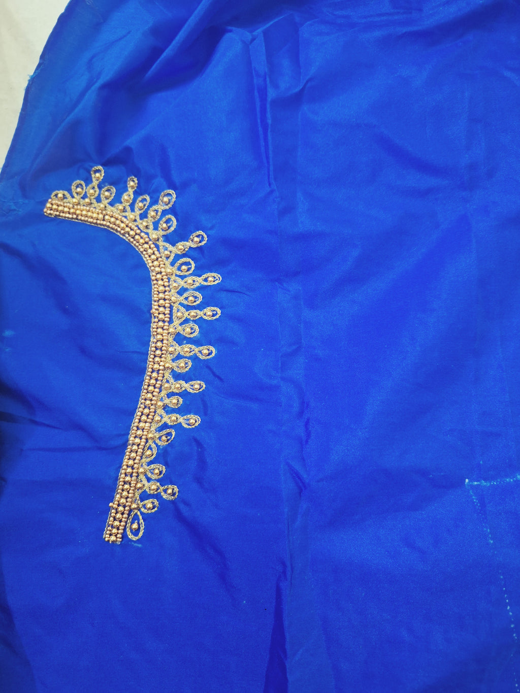 Hand work kolam Design