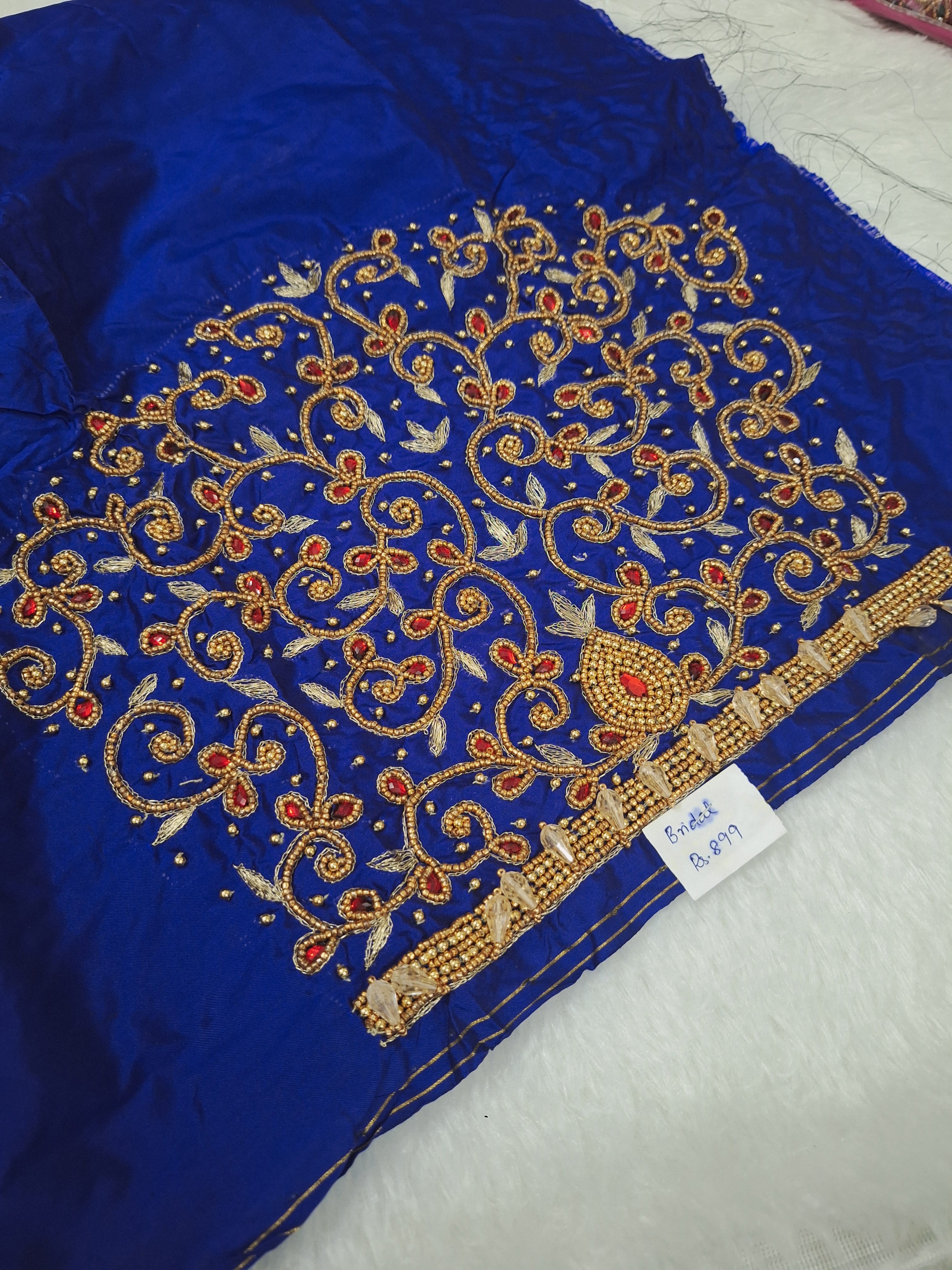 Bridal aari work blouse