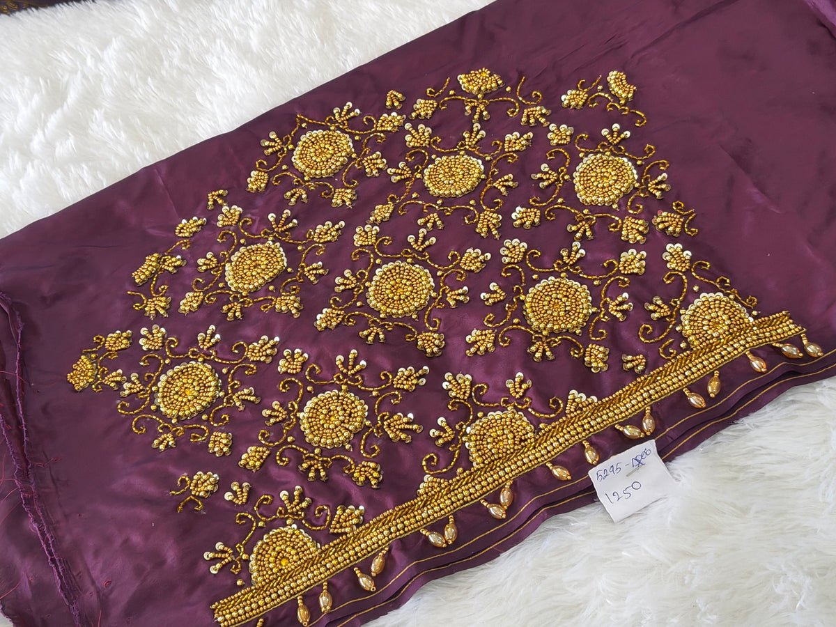 Heavy bridal Aari work Blouse