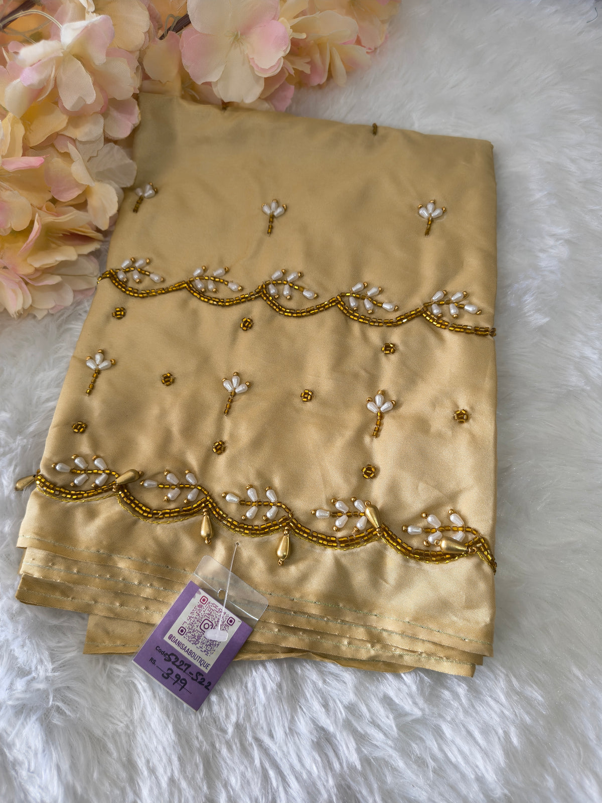 Semi Bridal Aari work Blouse