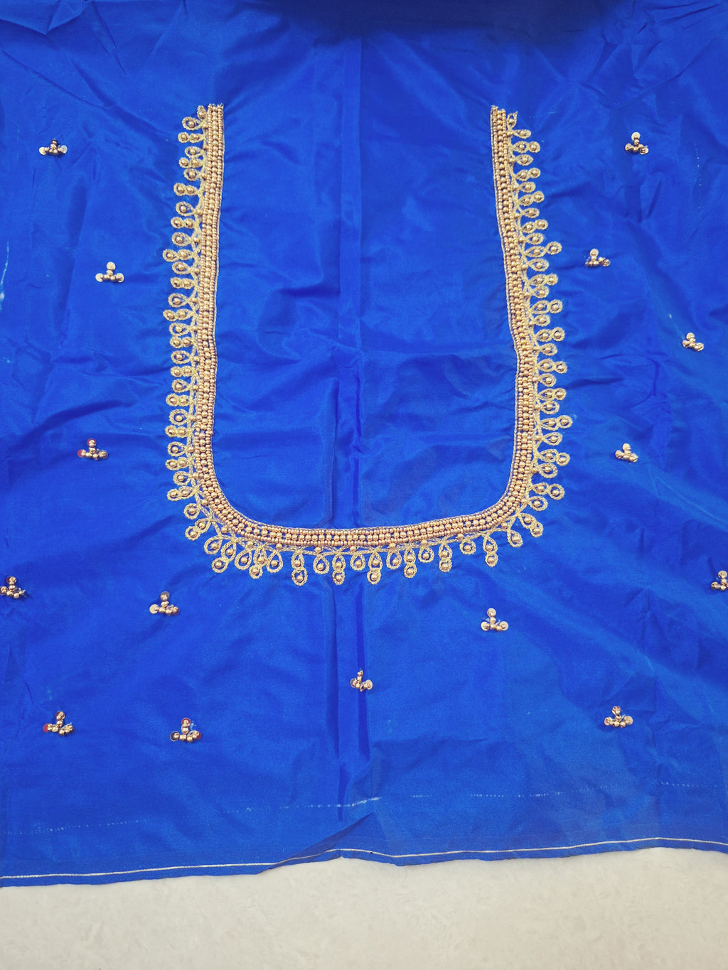 Hand work kolam Design